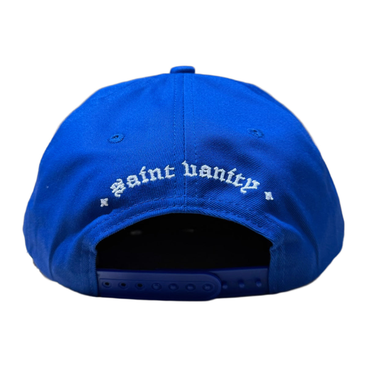 Saint Vanity 'Griffin' Blue and Red Hat