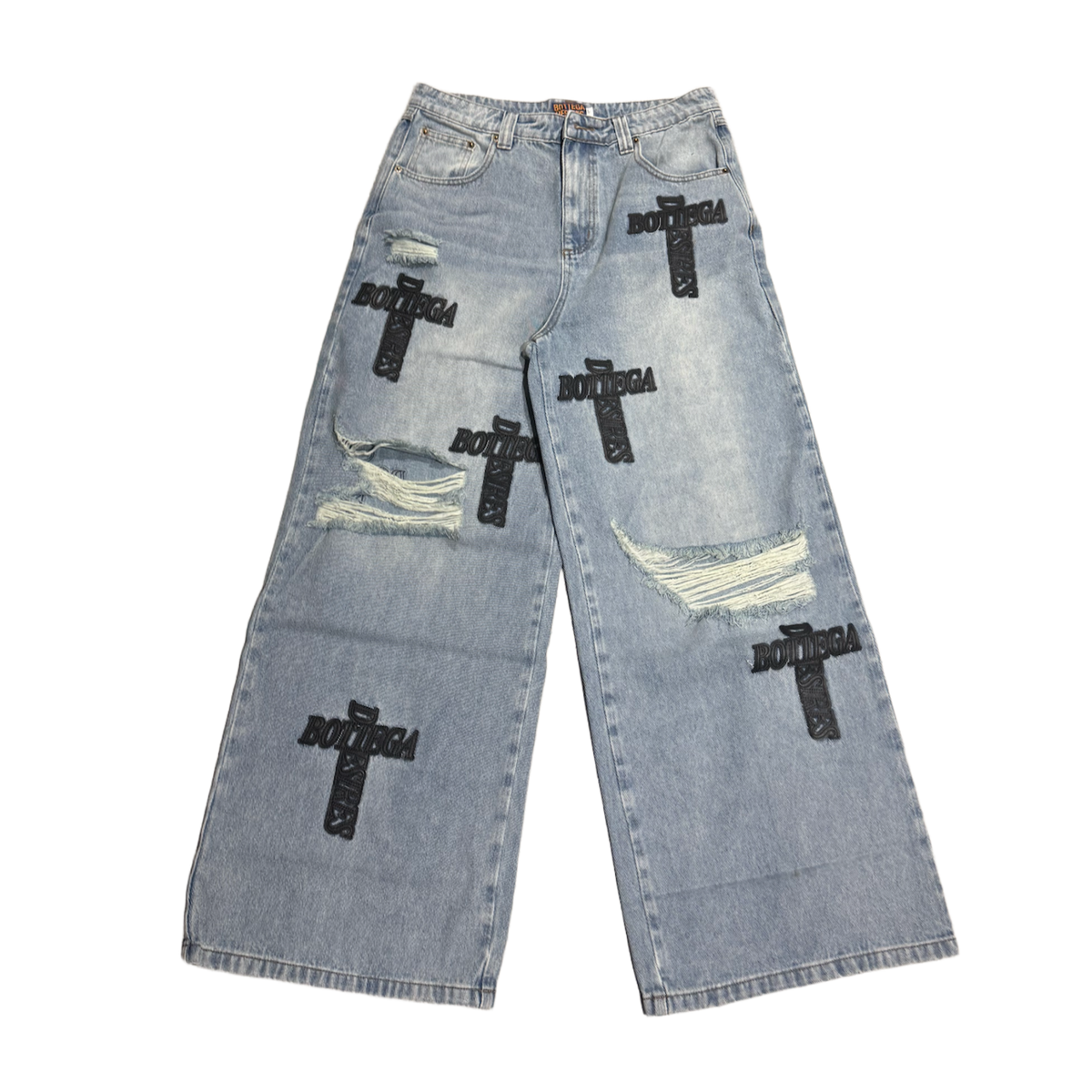 Bottega Desires 'Holy Grail' Light Blue Jeans