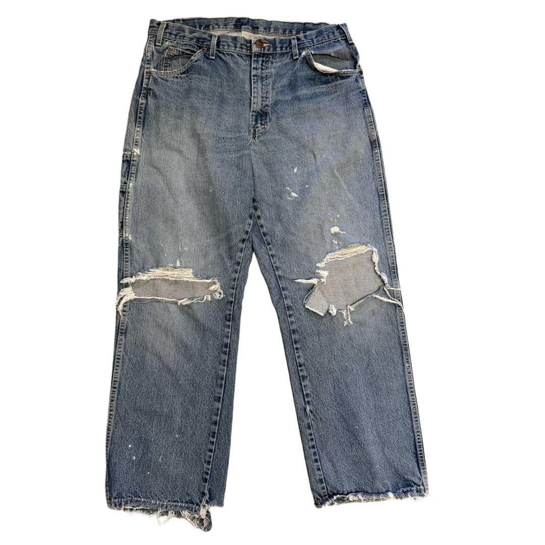 Dickies 'Distressed' Blue Jeans