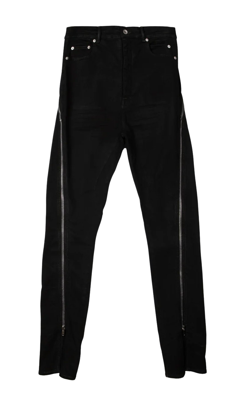 Rick Owens DRKSHDW 'Bolan Banana' Black Jeans