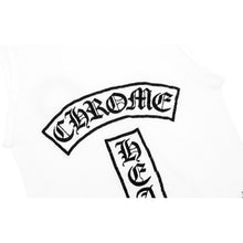 Chrome Hearts 'White' T Bar Horseshoe Cross Tank Top