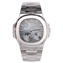 Patek Philippe Nautilus 'Moon Phases' Stainless Steel Blue Dial Watch 2024 5712/1A-001