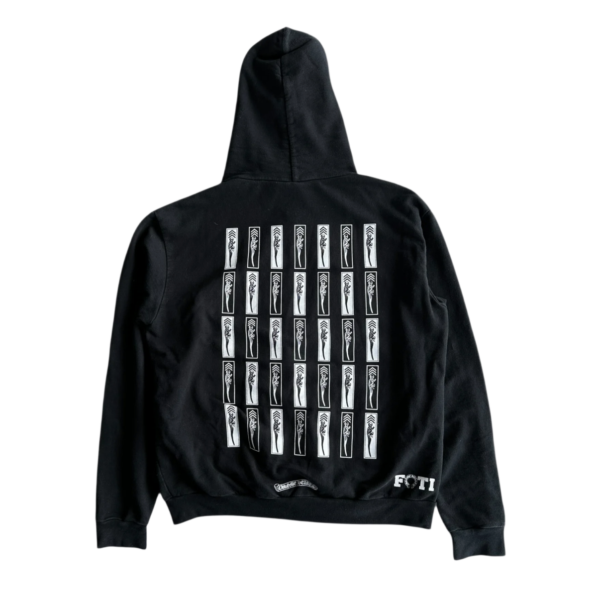 Chrome Hearts 'Black' Multi Foti Zip Up Hoodie