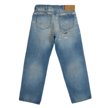 Supreme x MM6 'Blue' Distressed Loose Fit Selvedge Jeans