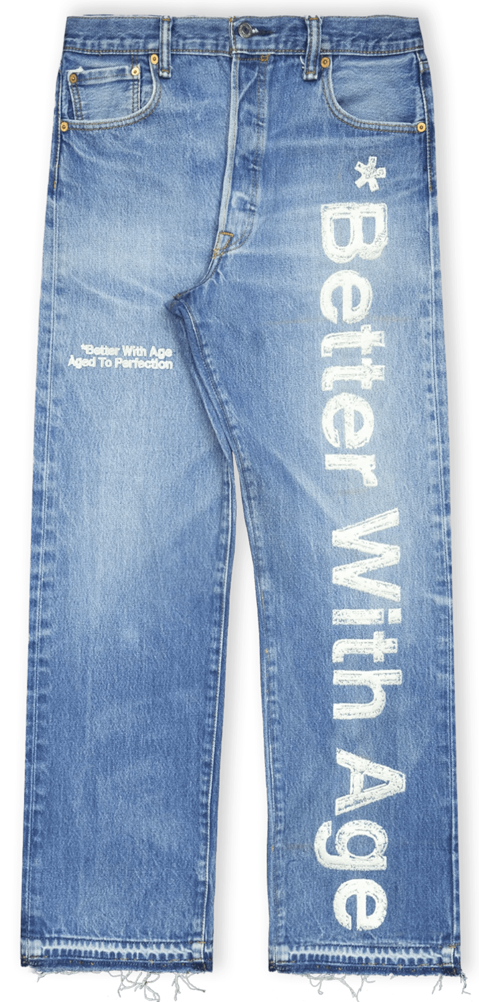 *Better With Age 'In Case You Forgot' Embroidered Jeans