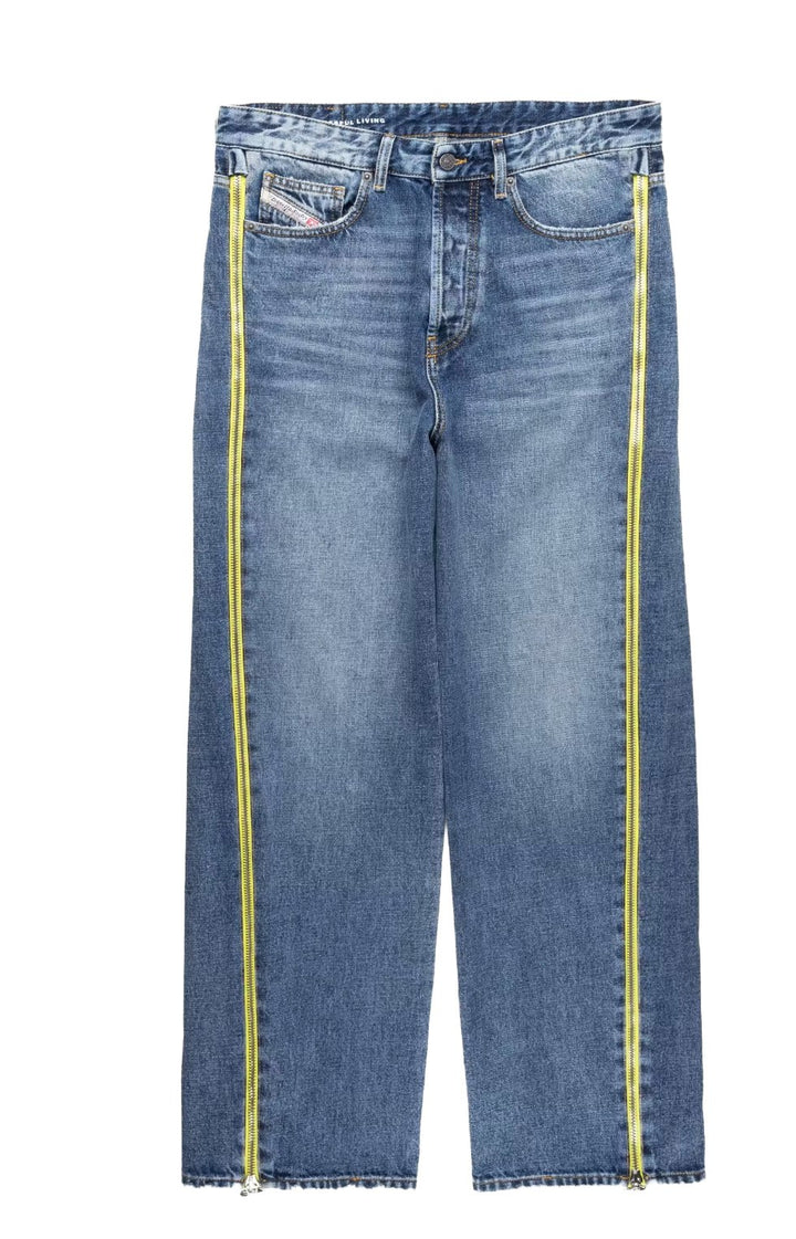 Diesel 'Green Zipper' D-Rise Jeans