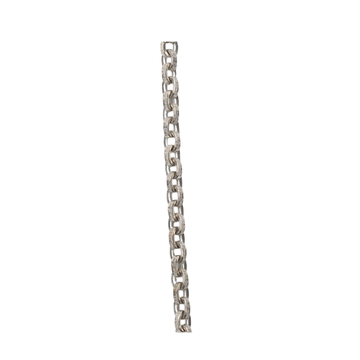 Chrome Hearts '18K White Gold' Paper Chain Necklace