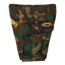 Gold+Vintage Gallery Raspberry Hills 'Camo Logo' Cargo Shorts