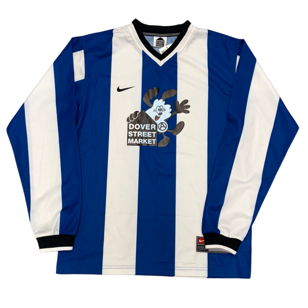Nike X Dover Street Market X Verdy 'Blue' Friends and Family Longsleeve Soccer Jersey