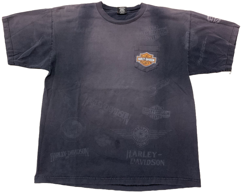 Harley Davidson 'Live To Die' Stitch Vintage Tee