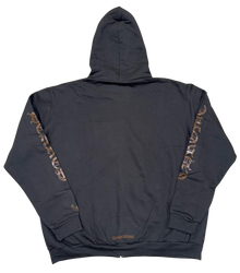 Chrome Hearts 'Brown Glitter' 1988 Black Zip Up Hoodie