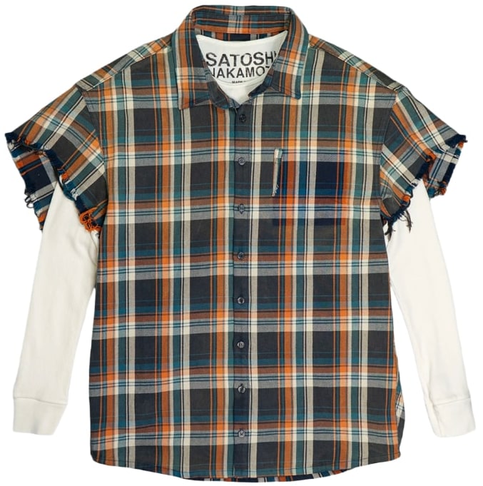 Satoshi Nakamoto 'Bender' Cutoff Flannel