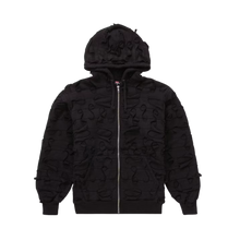 Supreme 'Black' Griffin Zip Up Hoodie