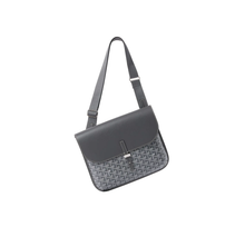 Goyard Grey 'Coursier' Messenger Bag