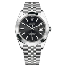 Rolex Datejust 41MM 126300 Black Index Dial Jubilee Bracelet Watch 2025