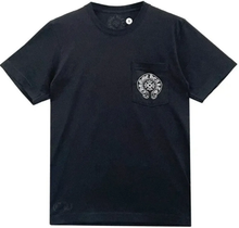Chrome Hearts 'Las Vegas' Horseshoe Logo Pocket Tee