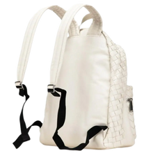 Bottega Veneta 'White' Intrecciato Leather Backpack