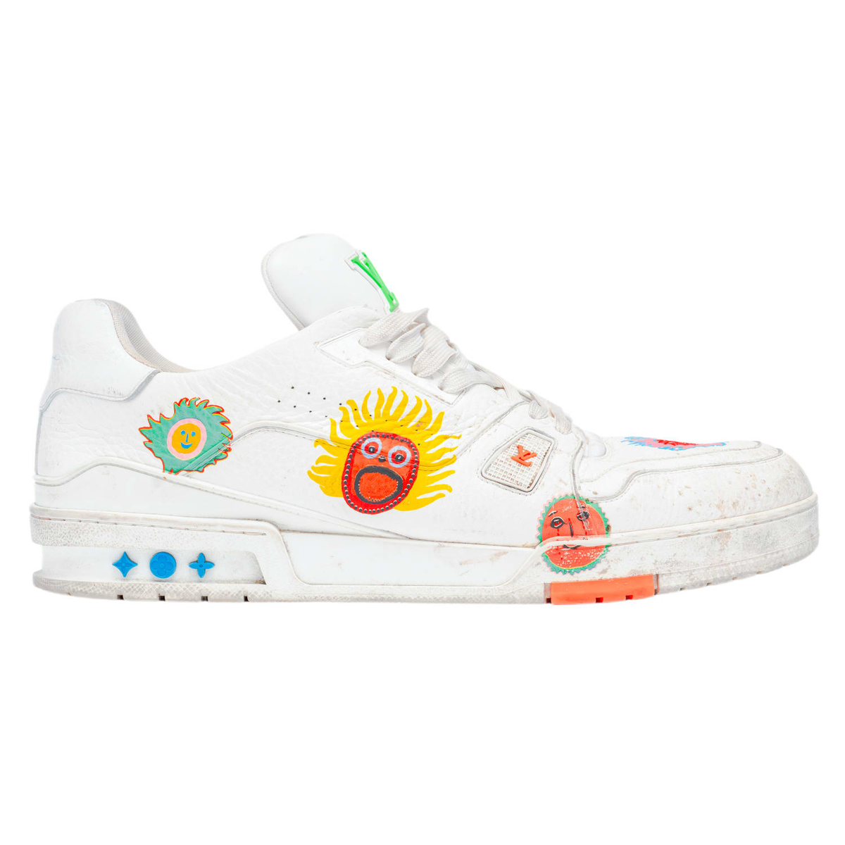 Louis Vuitton x Yayoi Kusama 'White' LV Trainers