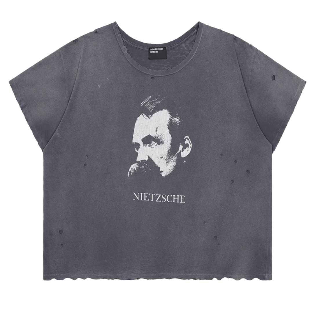 Enfants Riches Deprimes 'Grey' Nietzsche Tee