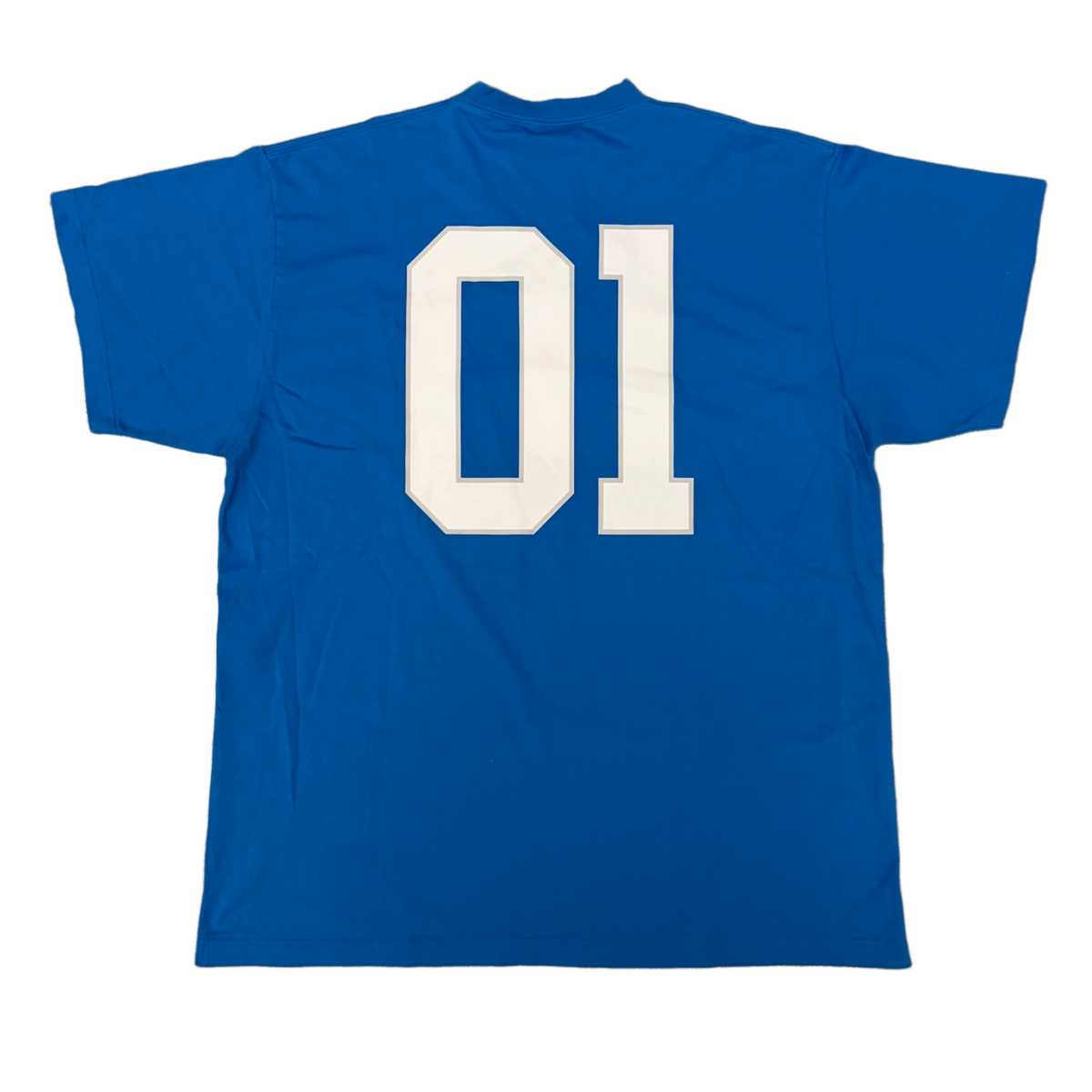 Balenciaga 'Basketball' Blue Oversized Tee