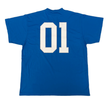 Balenciaga 'Basketball' Blue Oversized Tee