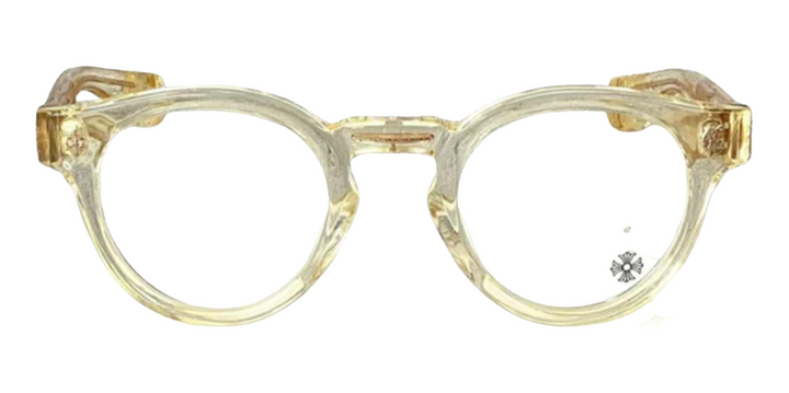 Chrome Hearts 'Peter Arnell' Crystal/Gold Glasses