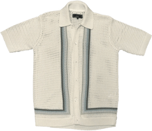Kith 'Waffle' Crochet Button Down Shirt