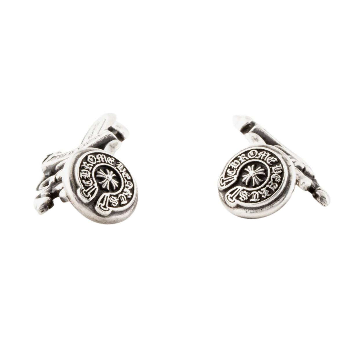 Chrome Hearts 'Dagger' Silver Cufflinks