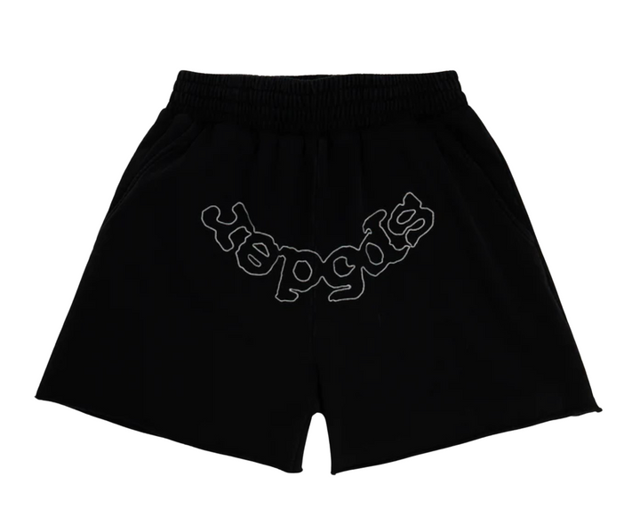 Sp5der 'OG Logo' Black Sweatshorts