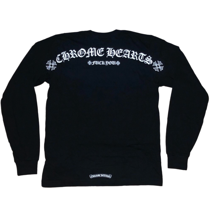 Chrome Hearts 'Black' Fuck You Long Sleeve