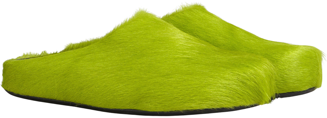 Marni 'Lime' Sabot Slippers