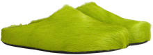 Marni 'Lime' Sabot Slippers