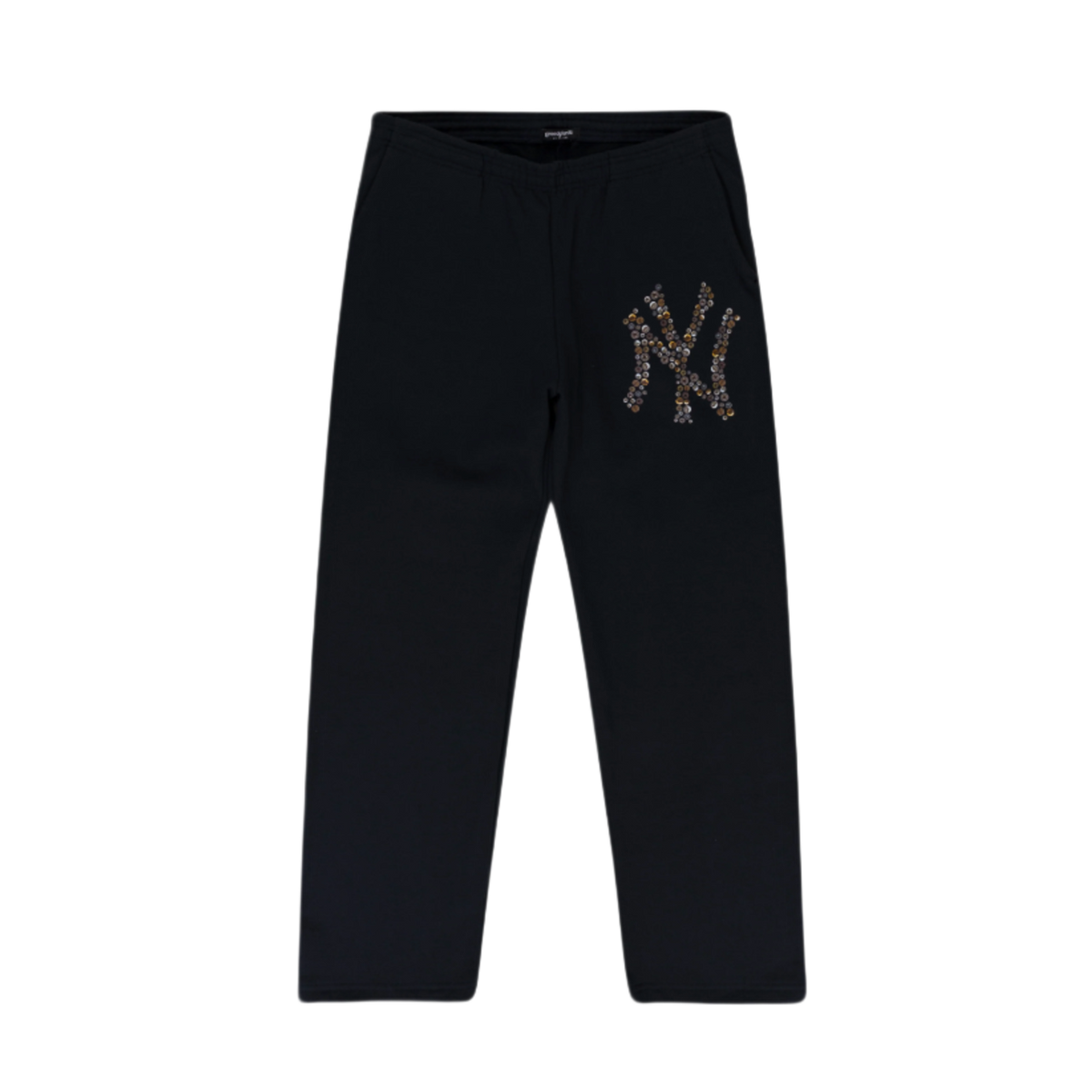 Greedy Unit 'NY Screw' Black Sweatpants