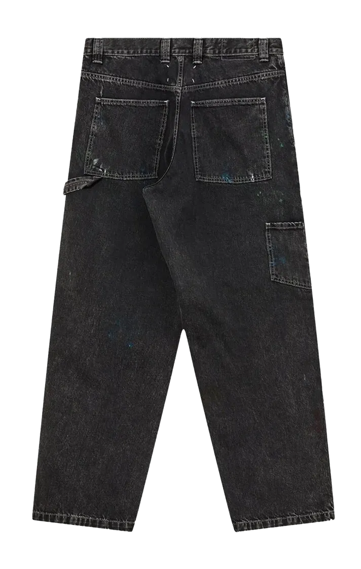Maison Margiela Black Distressed Jeans