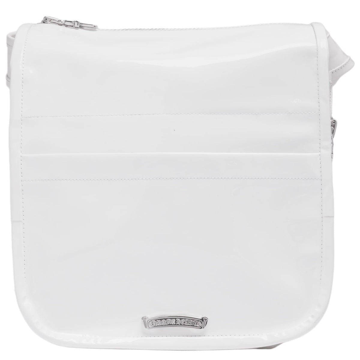 Chrome Hearts 'Multi Color' White Patent Leather Messenger Bag
