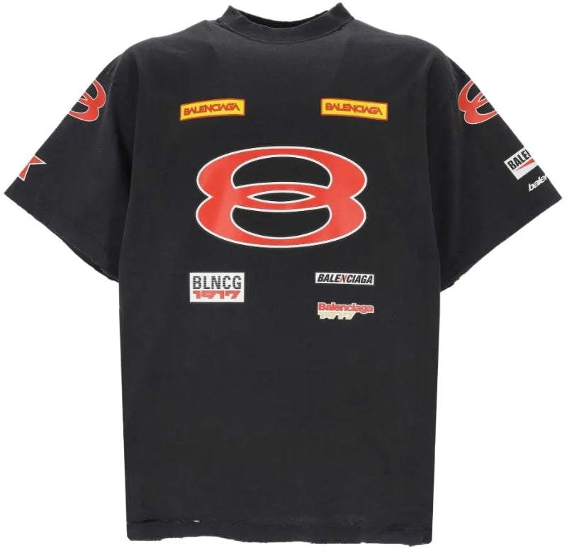 Balenciaga 'Sponsor Logos' Tee