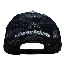 Chrome Hearts 'St. Barth' Orange Cross Patch Cemetery Trucker Hat
