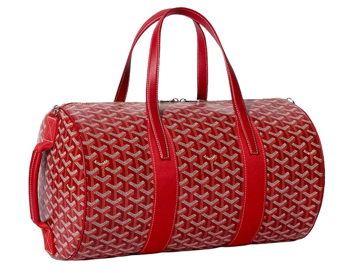 Goyard 'Red' Barrel 40 Sports Bag