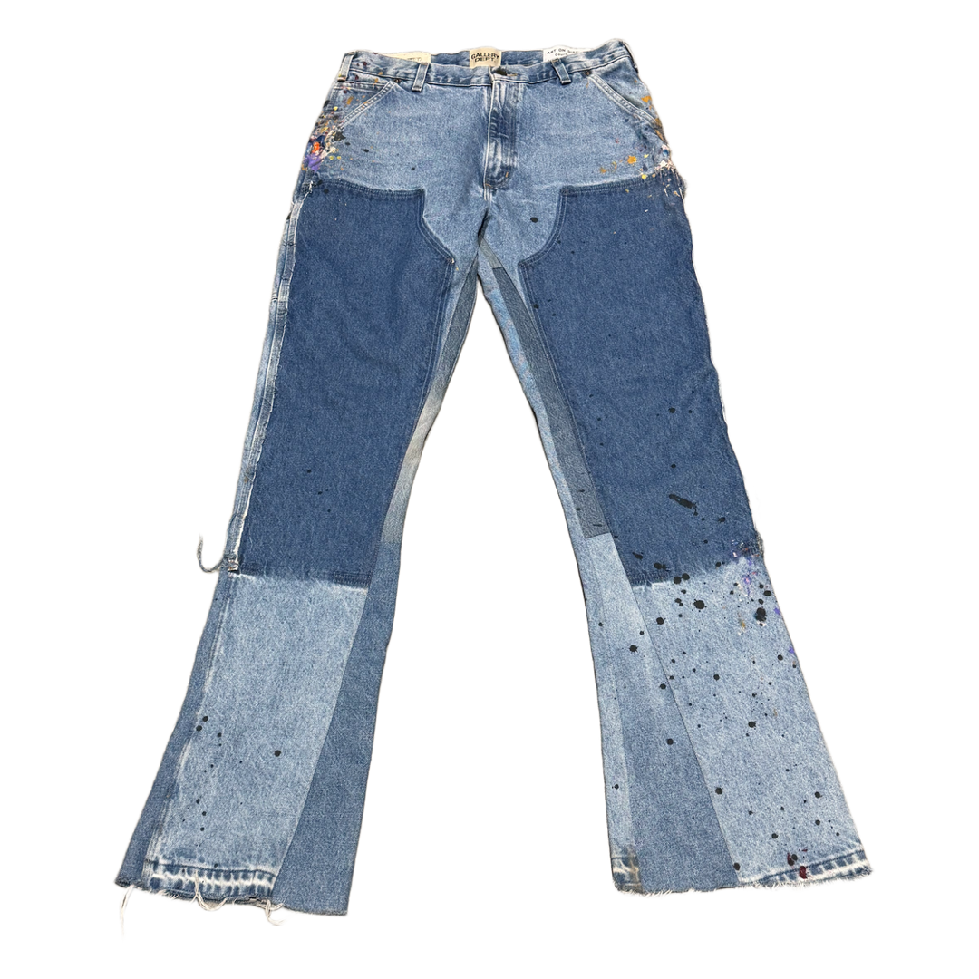 Gallery Dept. 'Multi Paint' Carpenter Flare Jeans
