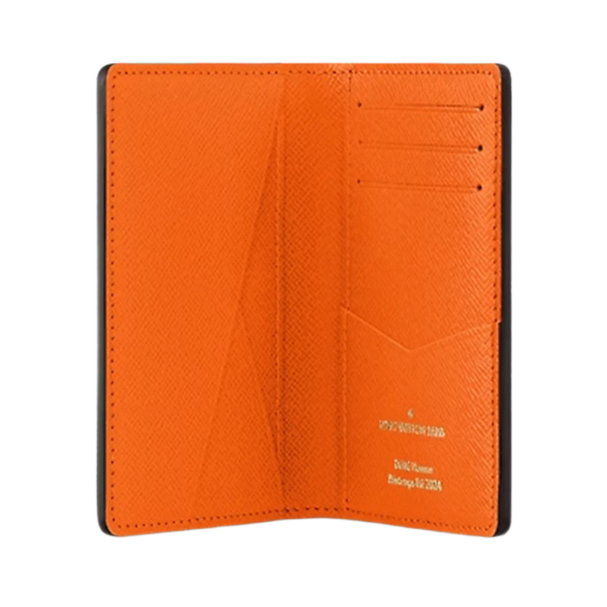 Louis Vuitton 'Damier Pop Orange' Pocket Organizer Wallet