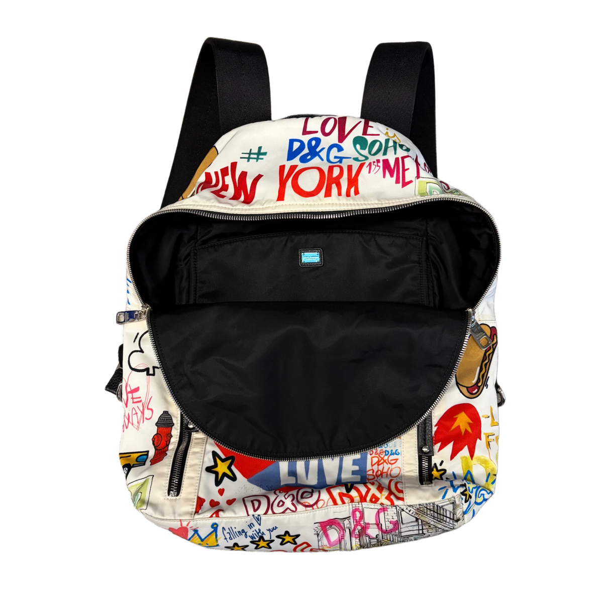 Dolce & Gabbana 'Printed' Nylon Backpack