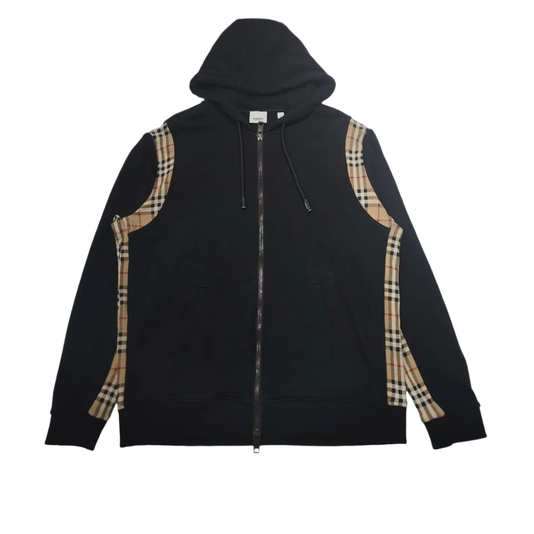 Burberry 'Black' Hybrid Hooded Sweatshirt