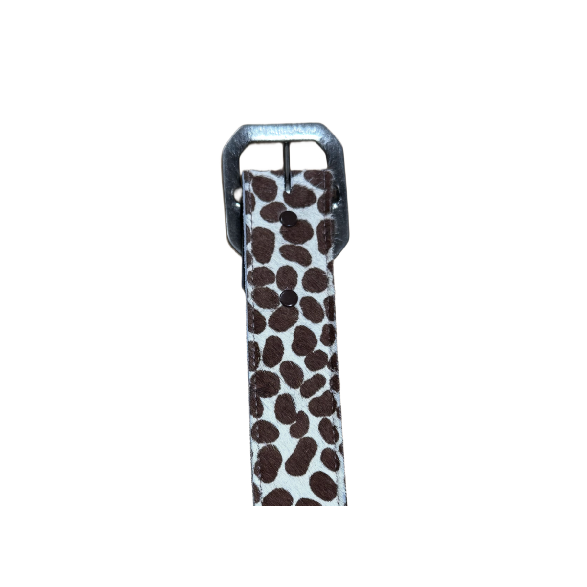 Brown 'Animal Fur Print' Belt