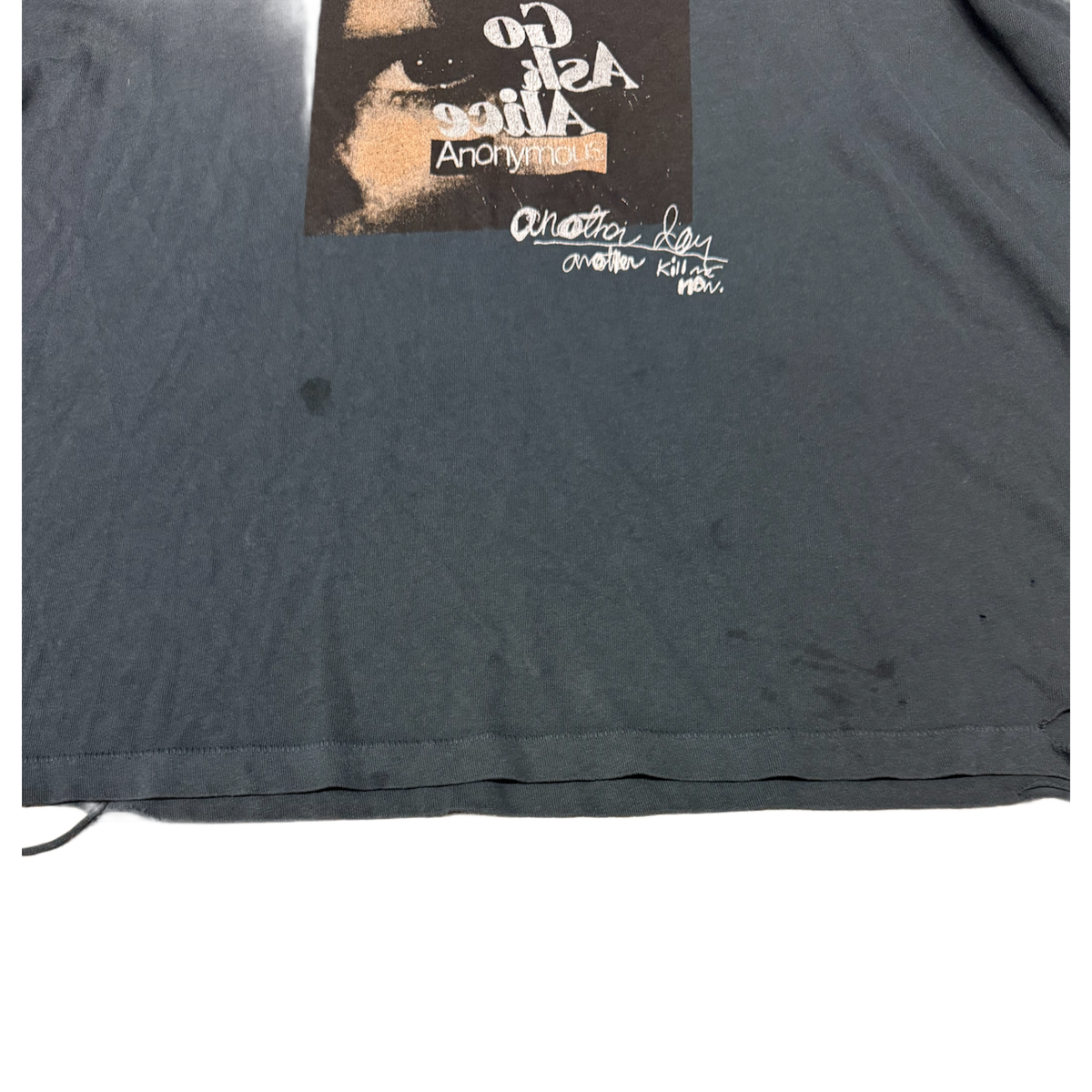 Paly 'Ask Alice' Black Tee