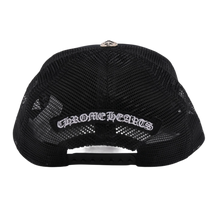 Chrome Hearts 'Black' FUCK Leather Trucker Hat