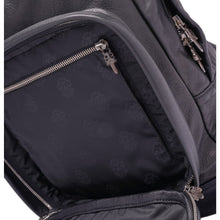 Chrome Hearts 'Multicolor Cross' Black Leather Backpack