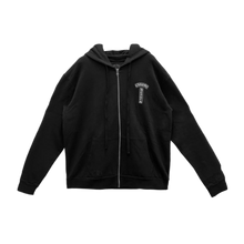 Chrome Hearts 'T Bar USA Thermal' Black Zip Up Hoodie
