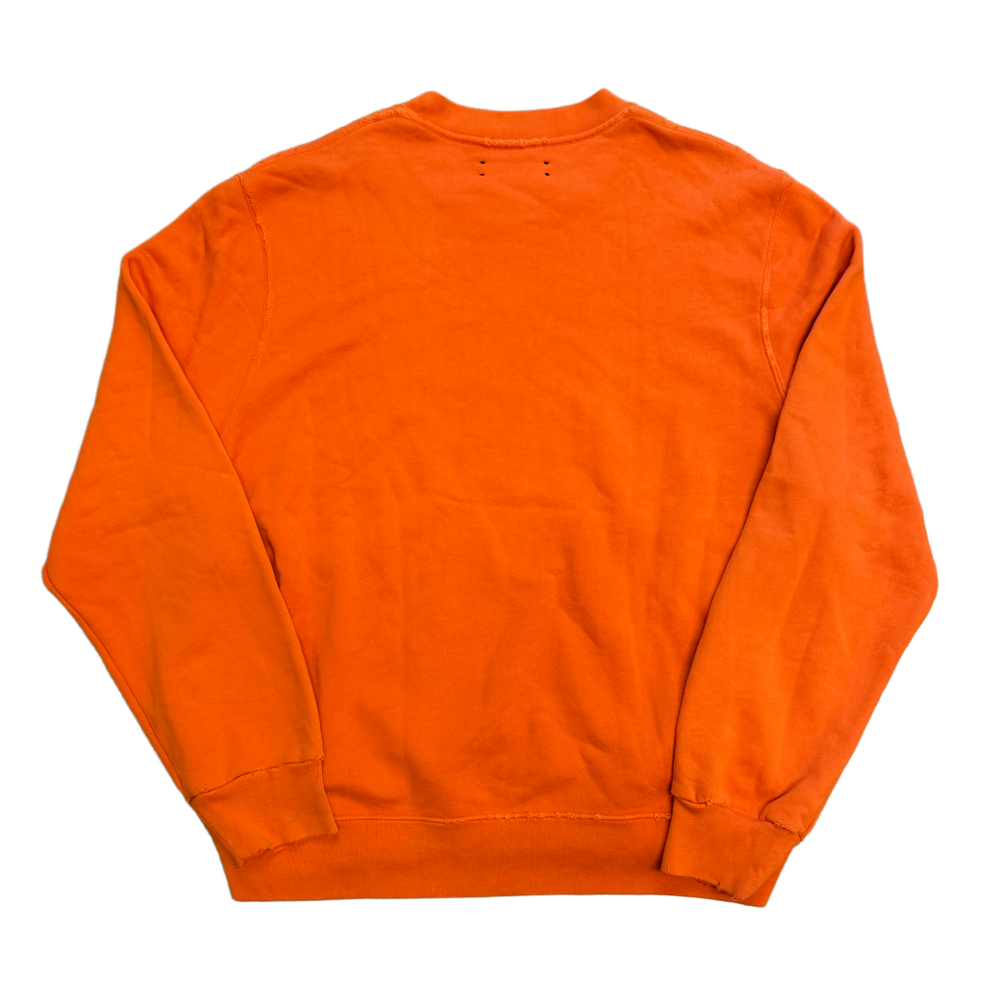 Amiri 'Bandana Logo' Orange Crewneck