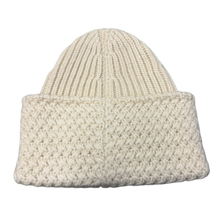 Chanel 'White' CC Cashmere Knit Beanie