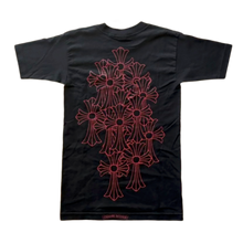 Chrome Hearts 'Red Vine Dagger/Cemetery' Vintage Black Pocket Tee